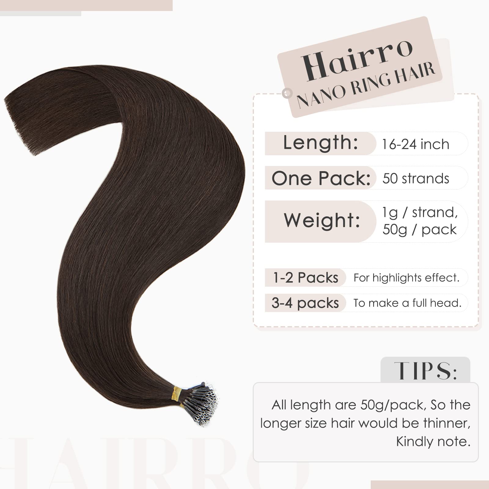 ITip/Ktip/Microlink/Microloop Individual Strand Extensions