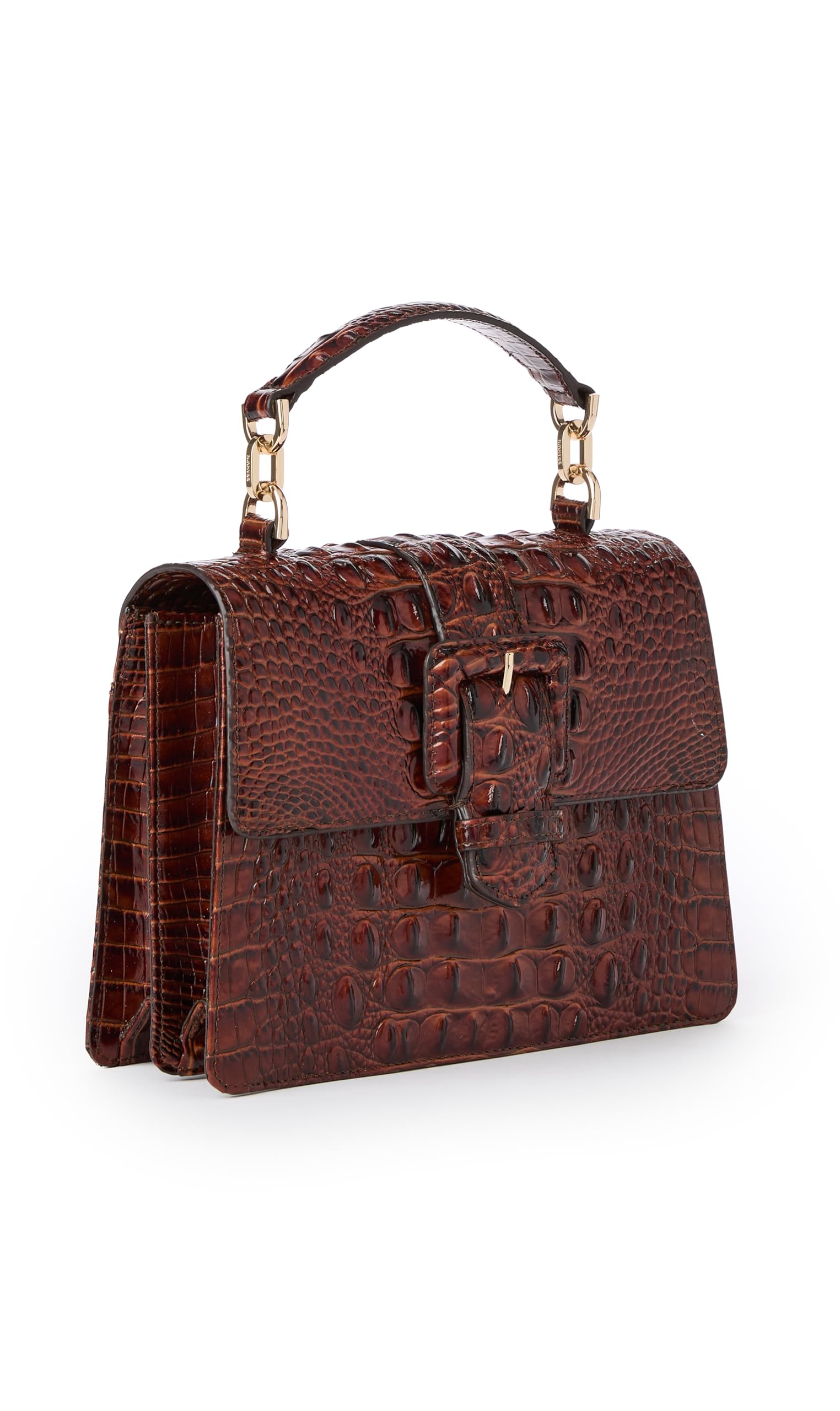 BRAHMIN Small Hallie - Pecan Melbourne