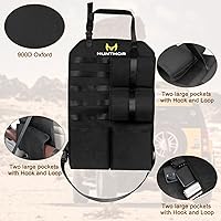 Vista 4 de Soporte para pistola en camiones (un par), almacenamiento ajustable para pistolas en el asiento trasero 900D, soporte para rifles automotrices