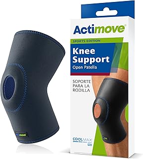 Actimove Sports Edition Knee Support Open Patella, Navy, Medium