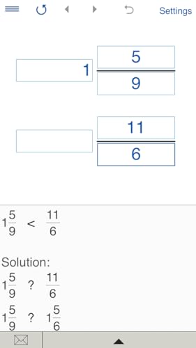 Fraction Calculator 4in1