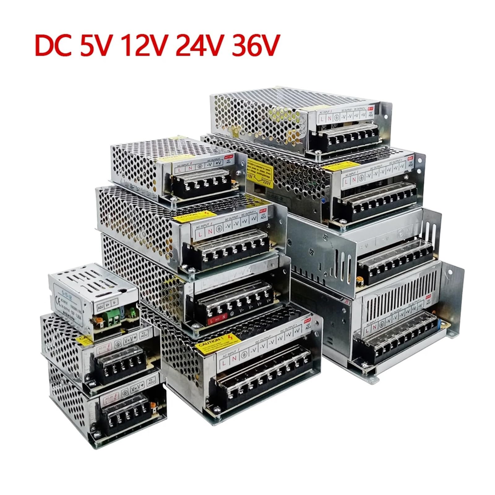 Amazon.com: LIXIAOC 5V 12V 24V 36V Power Supply SMPS 5 12 24 36 V