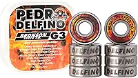 Bronson Speed Co. Bronson Speed Co Skateboard Rolamentos Pedro Delfino Pro G3
