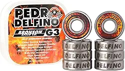 Bronson Speed Co. Bronson Speed Co Skateboard Rolamentos Pedro Delfino Pro G3