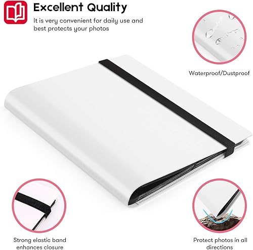 Miniatura 5 de Ablus Mini álbum de fotos de 160 bolsillos para cámara Fujifilm Instax Mini, Polaroid Snap, Z2300, cámaras instantáneas SocialMatic e impresora