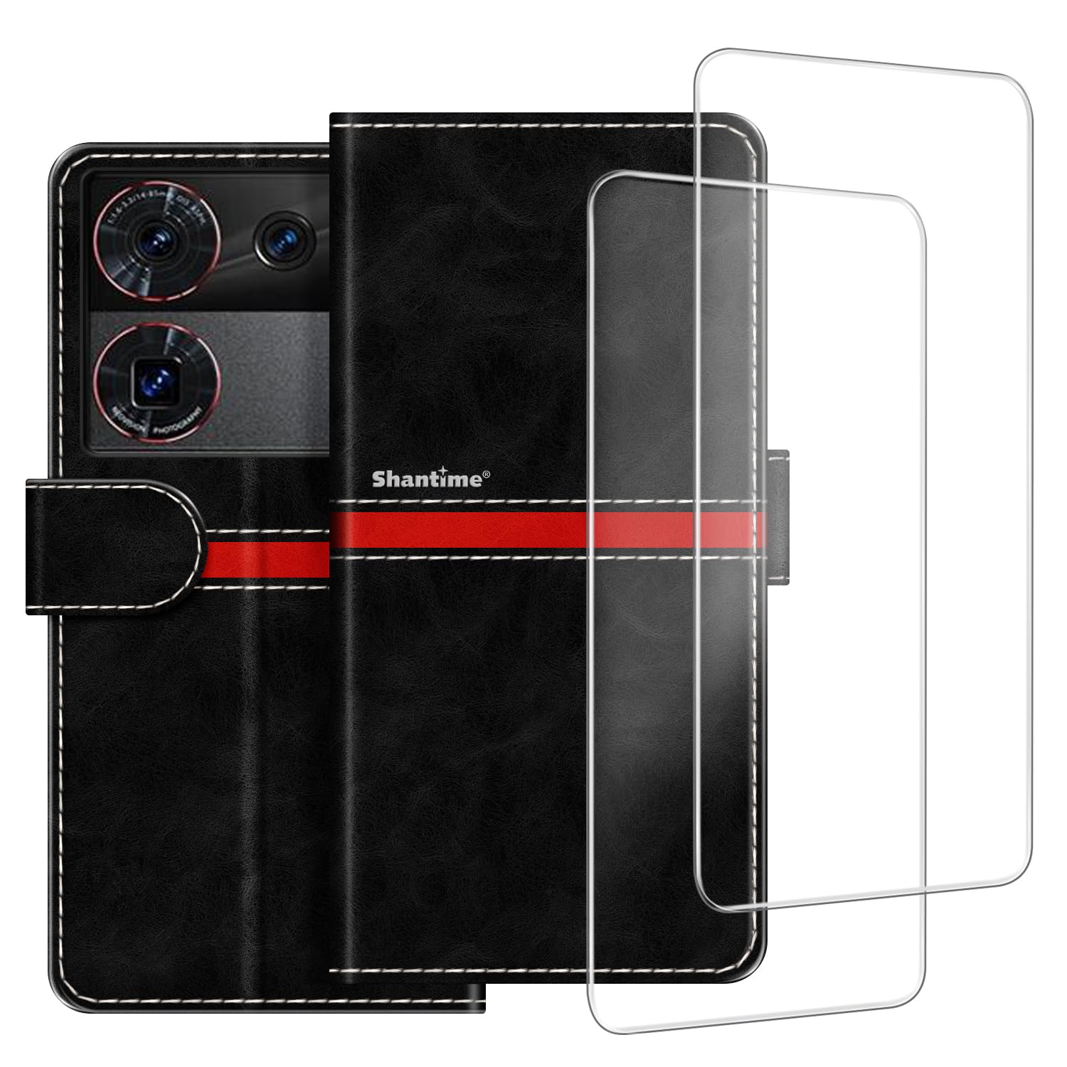 Amazon.co.jp: ESACMOT スマホケース ZTE Nubia Z50 Ultra + [2枚