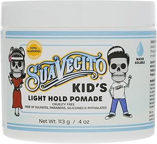 Suavecito Kid's Pomade Calming Chamomile Scent Light Hold 4 oz. - Water ...