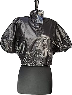 Shower Shirt, Water-Resistant Post Surgery Garment for Shower Protection (Black, S/M)