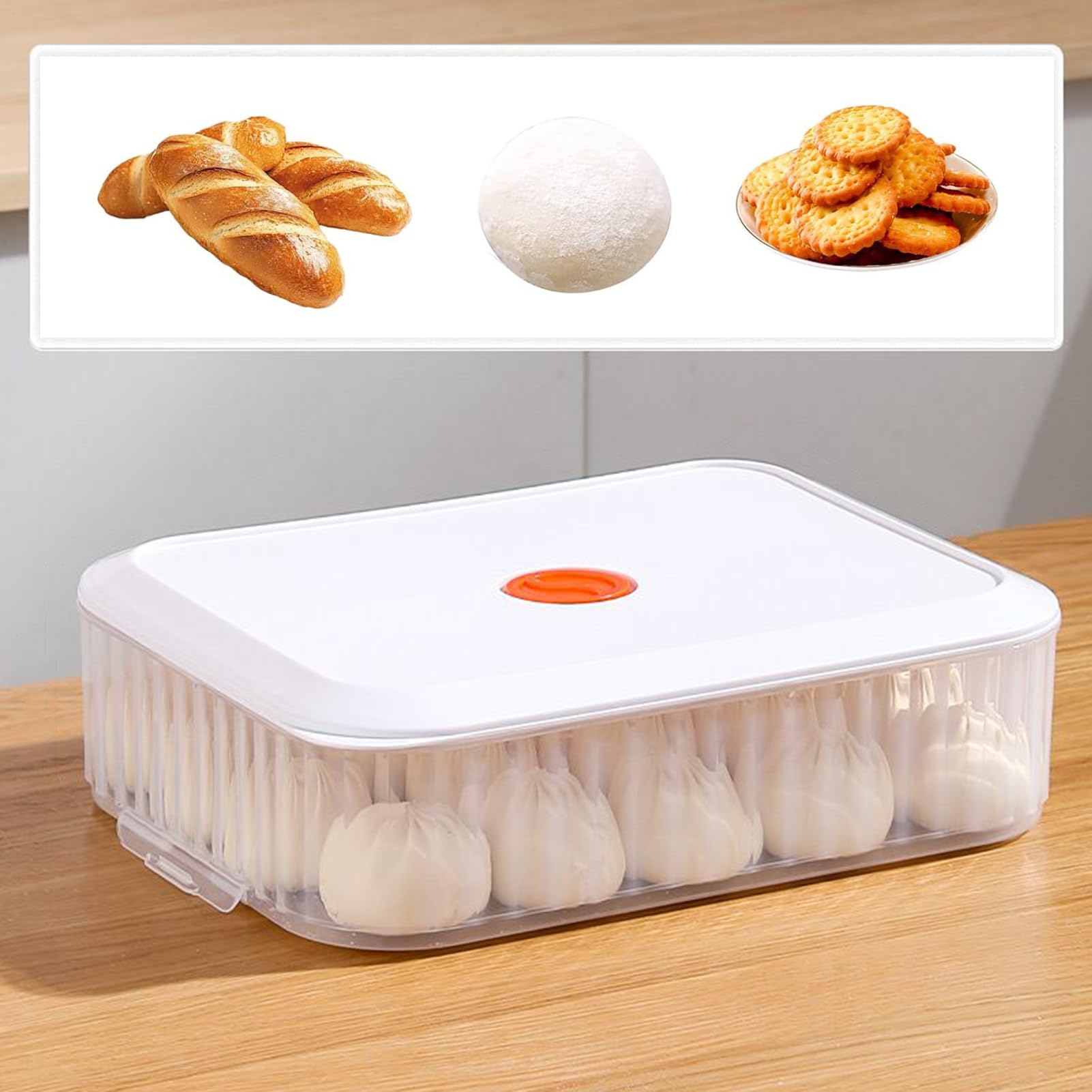 Teig Gärbox - Gärbehälter Für Die Küche,Beständige Gärbox für Teig, Pizza, Camping, Küche