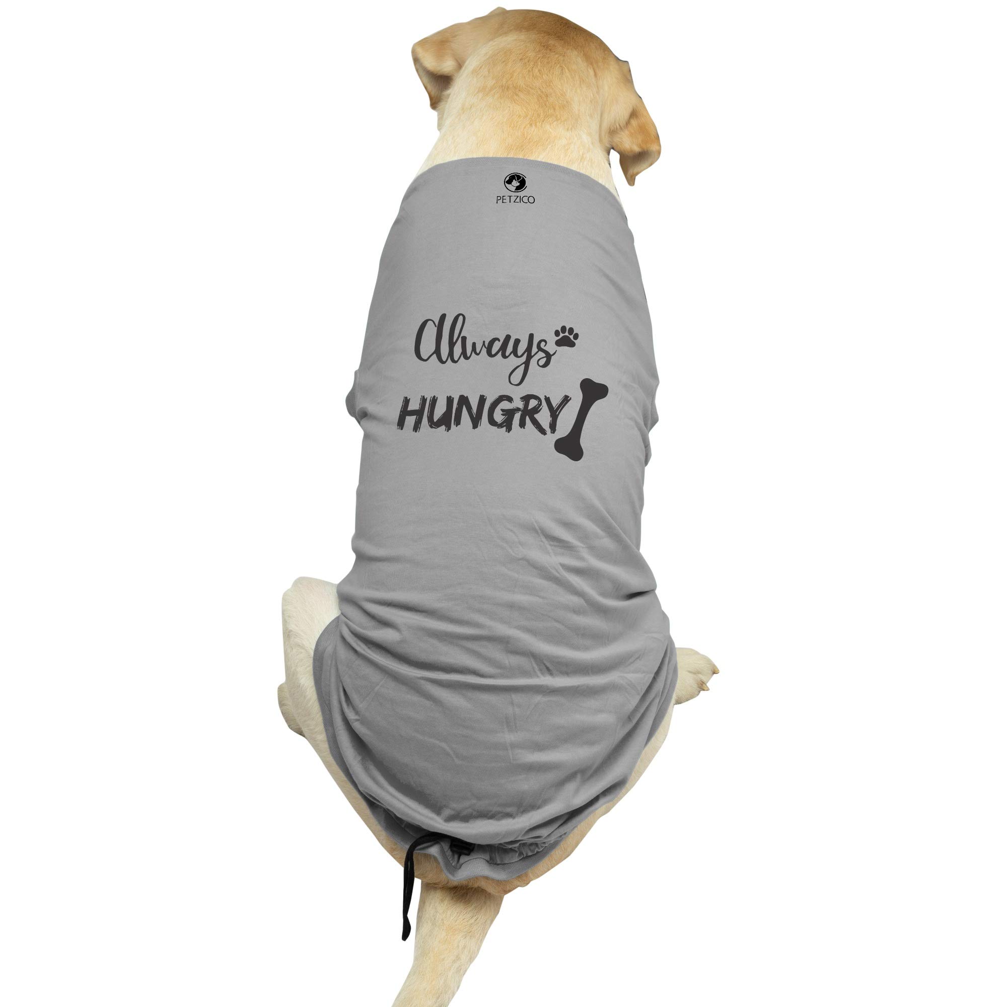 Personality Defining Dog T Shirts by PetZico for Medium Dogs (Beagle, Indie Breed) Summer Dog Clothes Dogs Cotton T-Shirt Unisex (Male and Female pet Dogs) - Gray (B08XP23MNX) Amazon Price History, Amazon Price Tracker