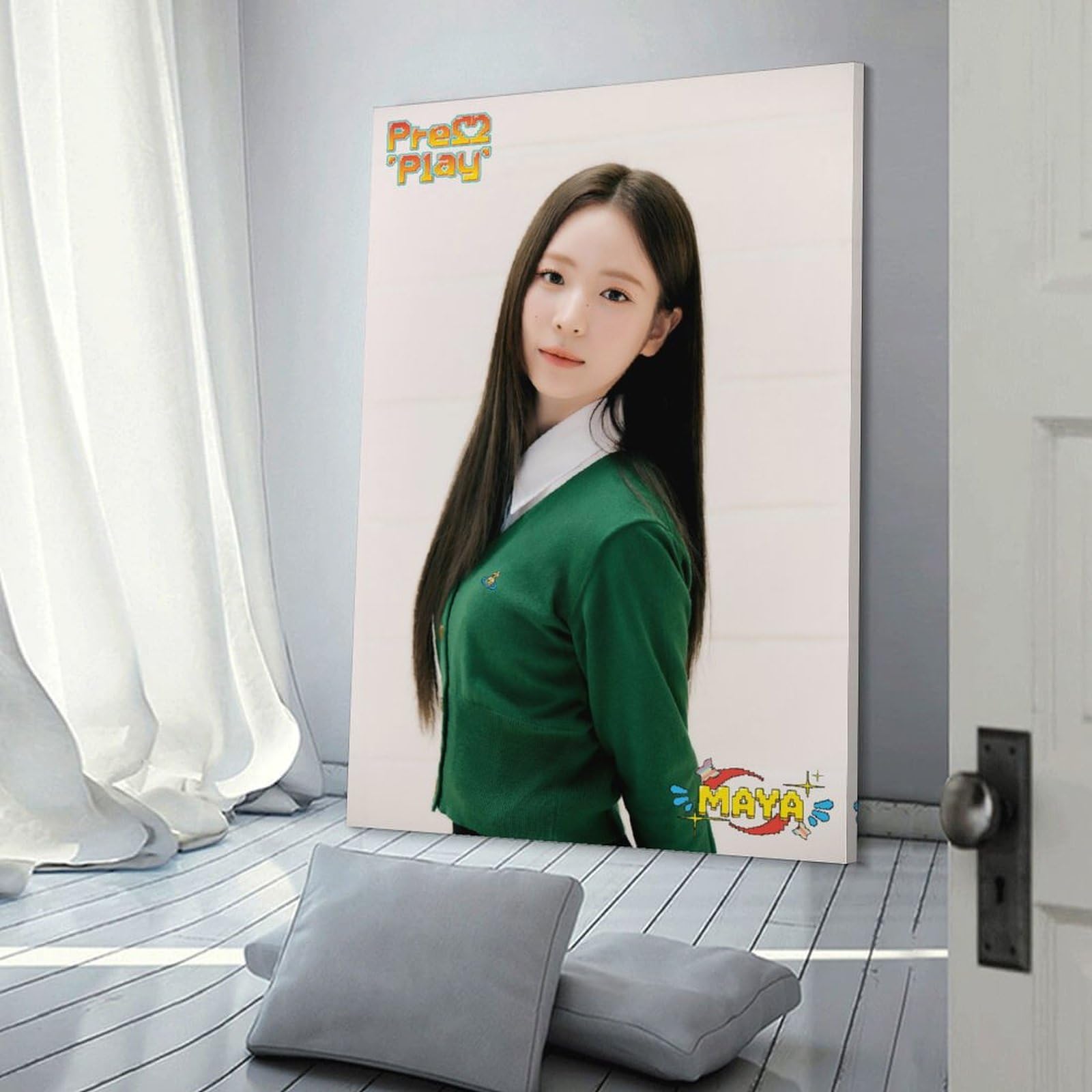 Amazon.co.jp: MAYA マヤ NiziU ニジュー Press Playキャンバス