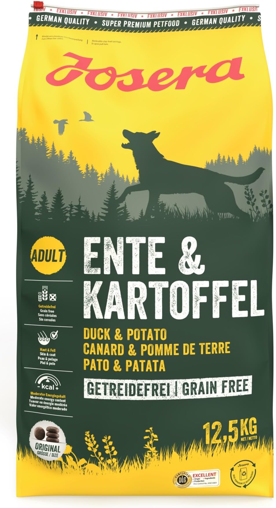 Duck & Potato Nature Dog Dry Food 12.5kg
