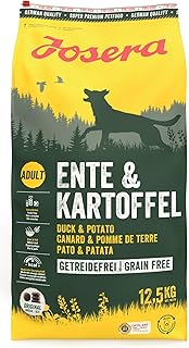 Josera Duck & Potato | 1 x 12.5 kg | Dry Food for Dogs | Grain Free | For Adult Dogs of Medium and Large Breeds product image