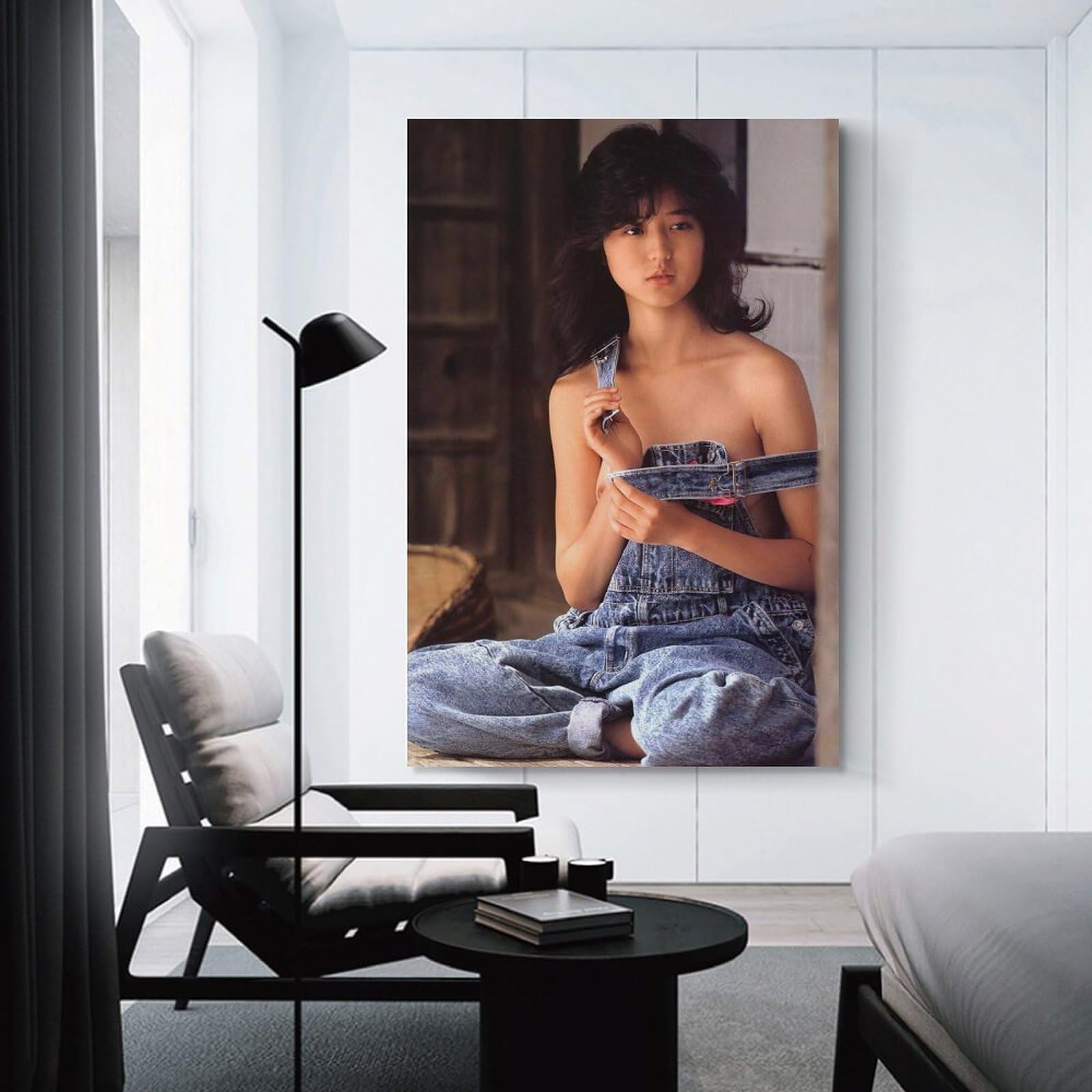 Amazon.co.jp: 森尾由美 女優 若い頃3 レトロ ポスター 印刷 ポスター