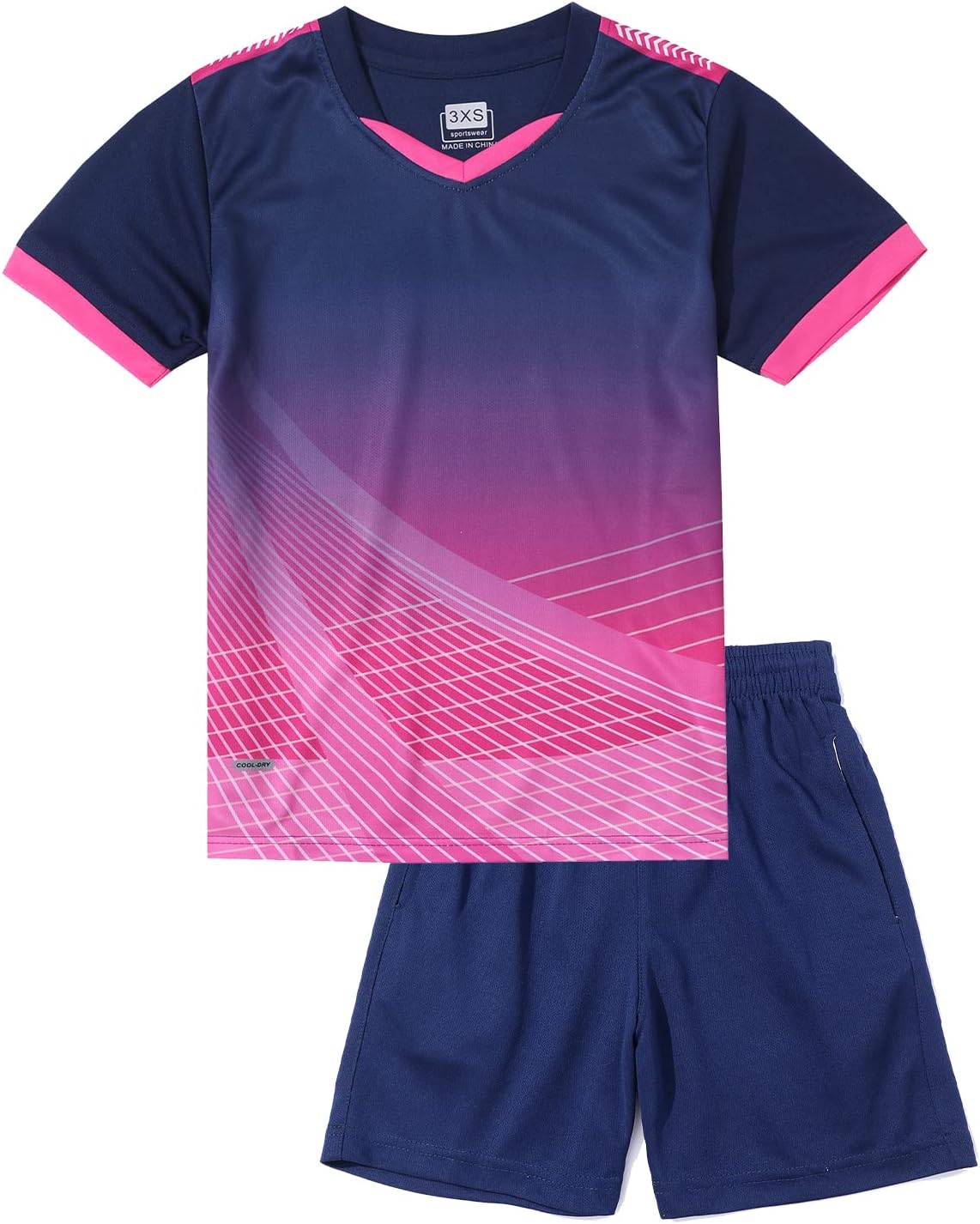 Amazon.co.jp: [M2C] キッズサッカーウェア ジャージ夏 上下