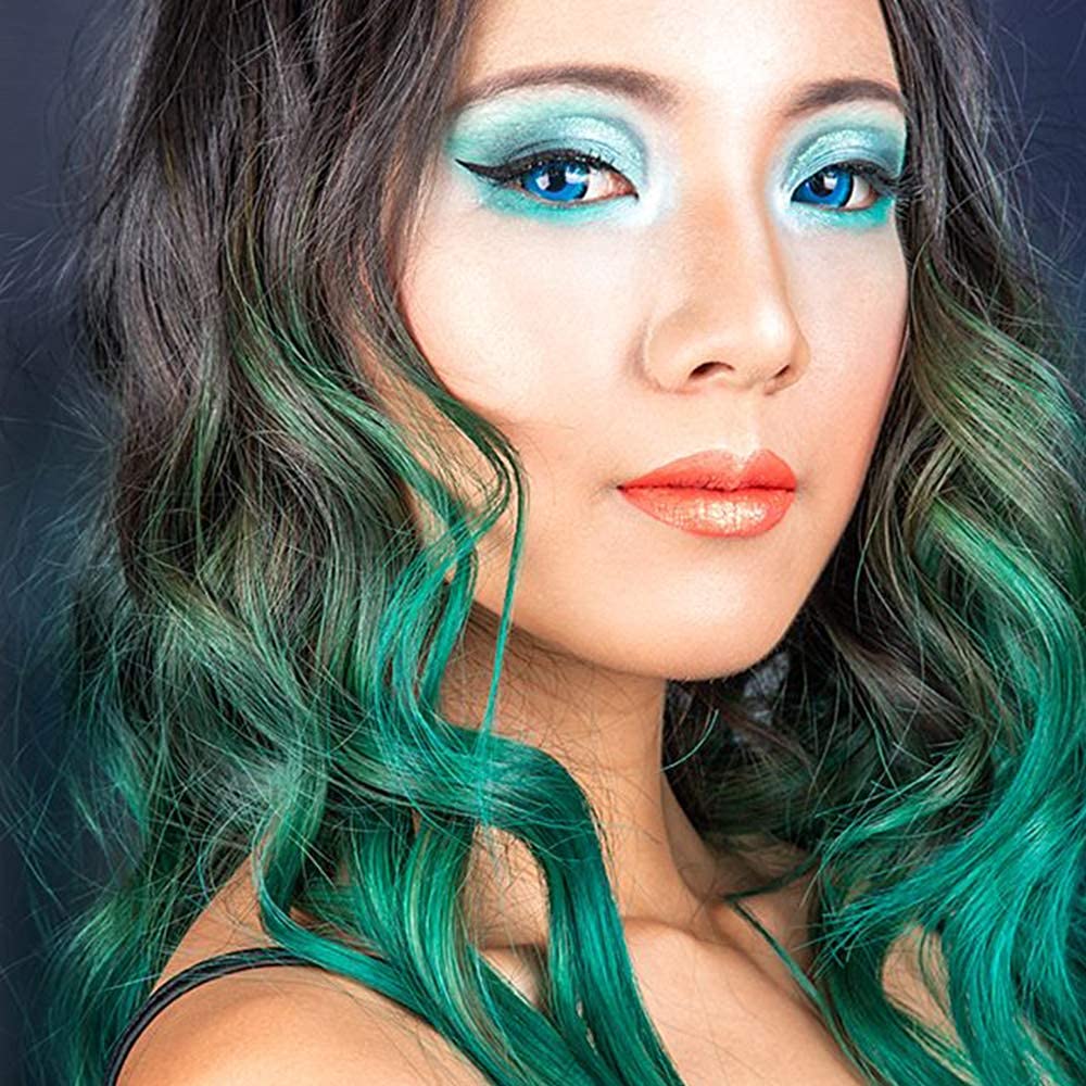 Funnylens 1 Coppia color Cosplay Manga Crazy Fun Anni Lenti a contatto Alper con gratis Casi Lens. perfetto per Halloween, Carnevale e Costume