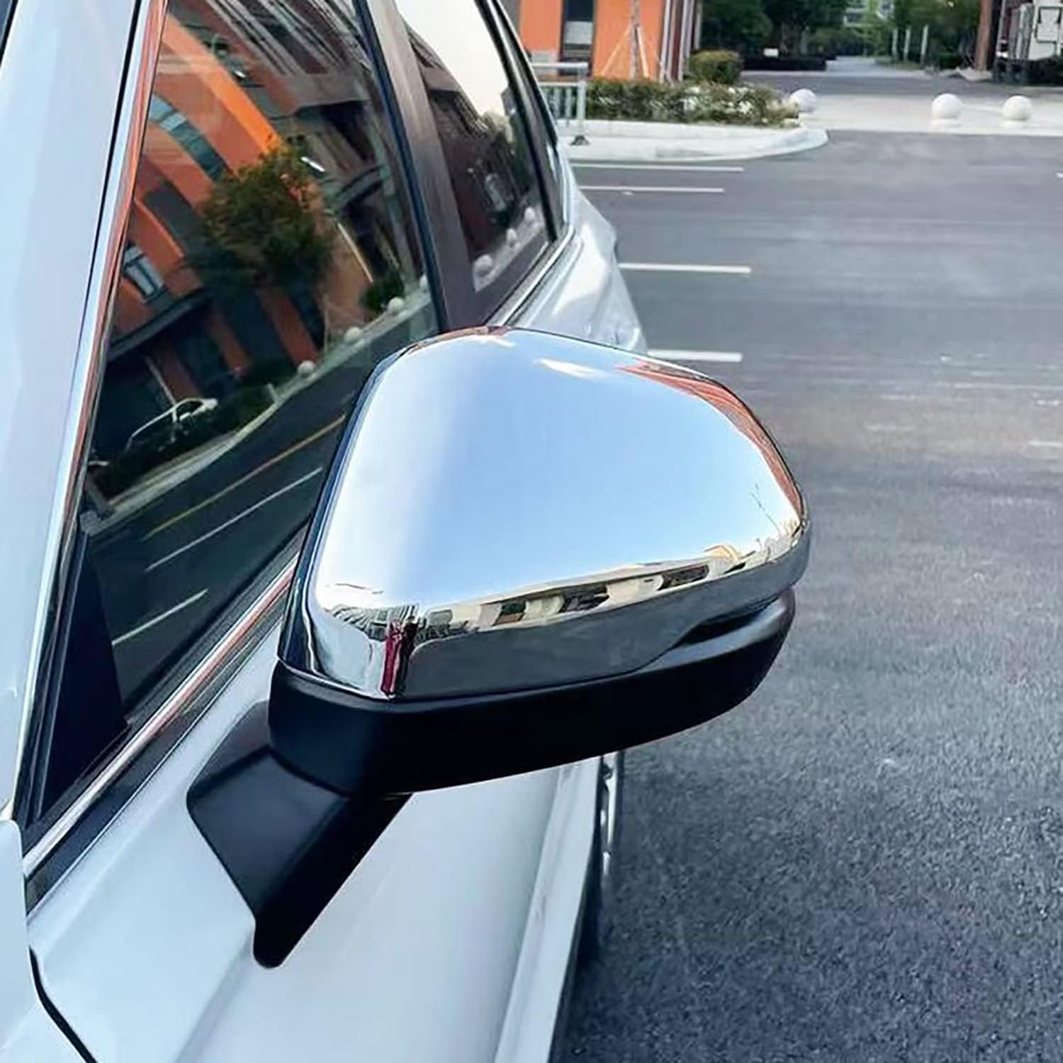 Kadore for 2023-2026 Honda CR-V Chrome Side Mirror Cover Trim Exterior Mirror Overlay Accessories 2-pc