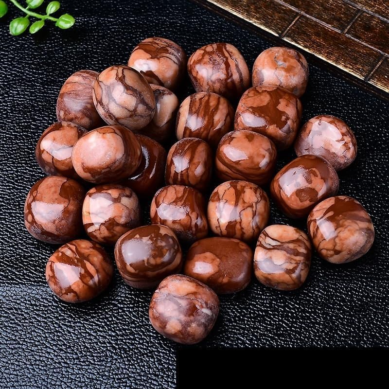 WHZHDMA Bulk Natural Crystal Rough Stone Natural Crystal Wood Grain Stone Rolling Stone Ornaments Mineral Specimen Teaching Science Stone Natural Stone Rocks Stones and Crystals