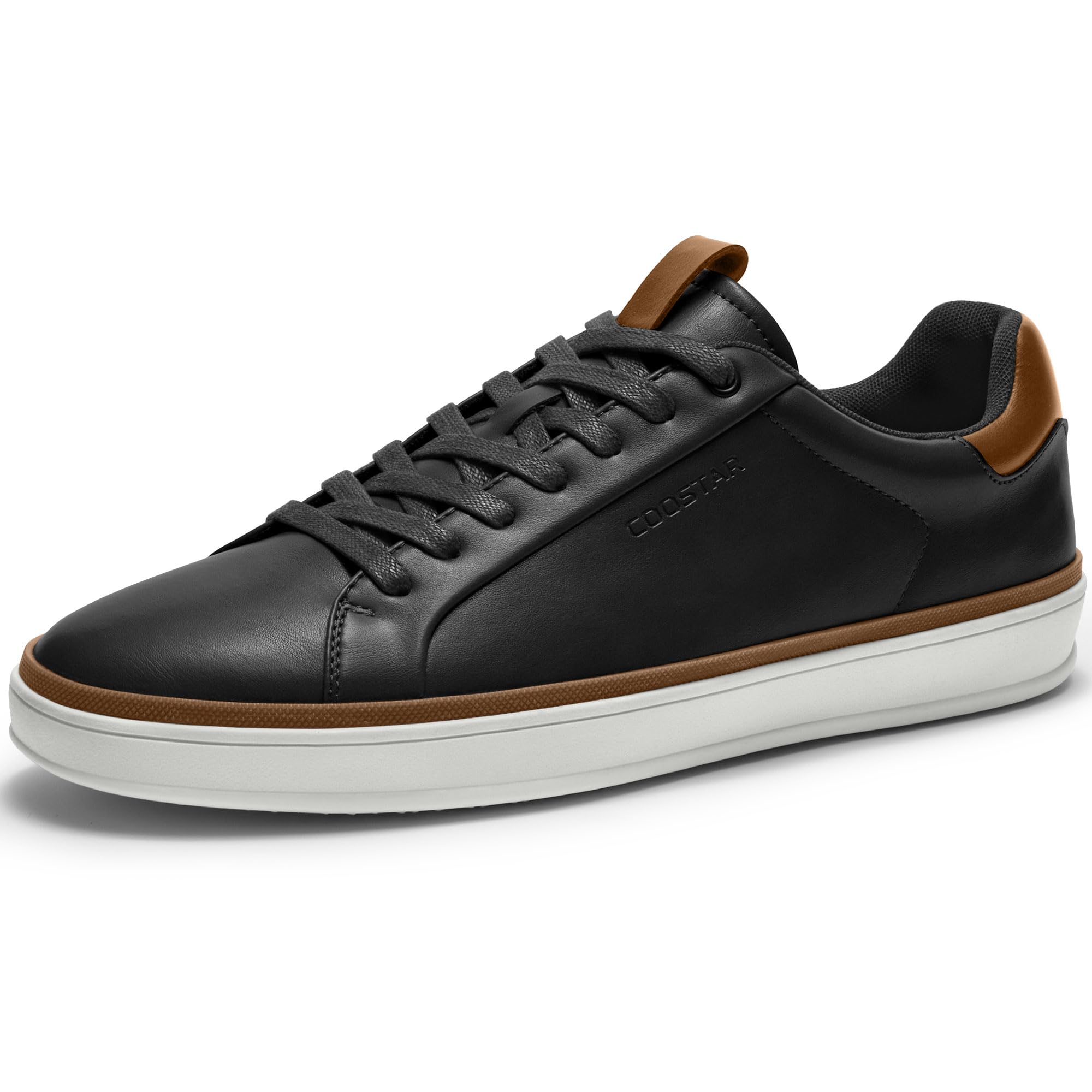 Mens Casual Shoes Comfortable Dress Sneakers Classic Lace-up Shoe Lightweight