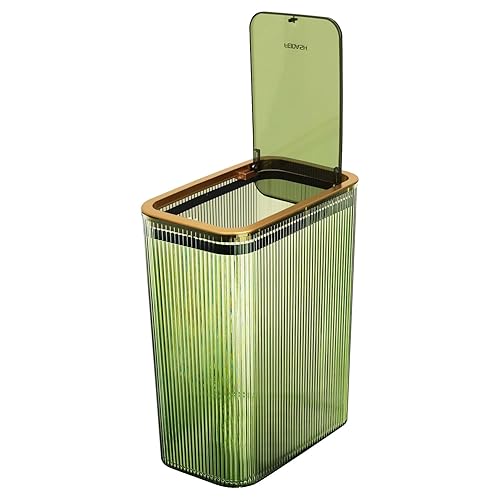 Transparent Trash Can