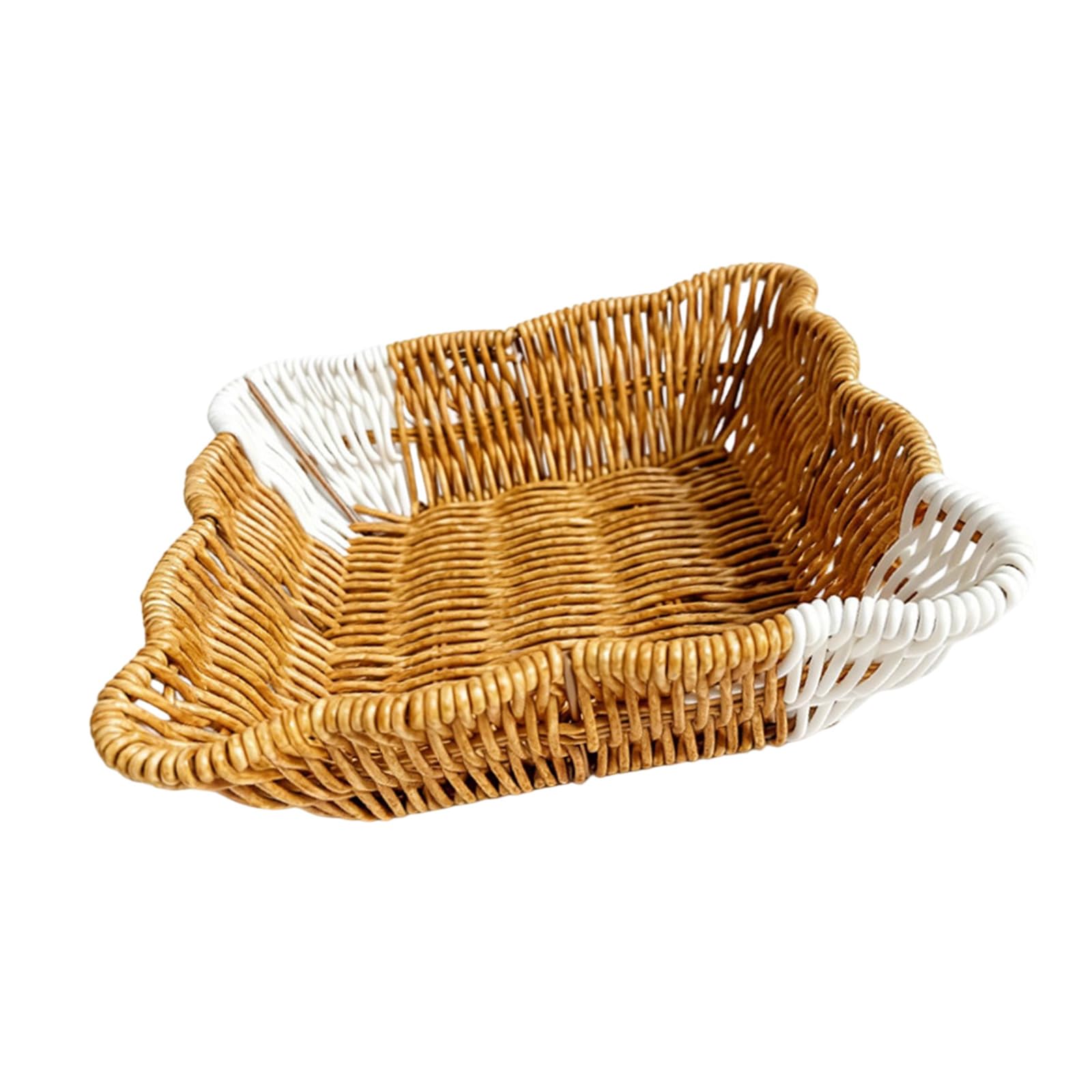 ZEPFJHE Modern Tone Fruit Tray for Snacks Desserts Sturdy PP Dividers Easy Flexible Fashion Treat Tray