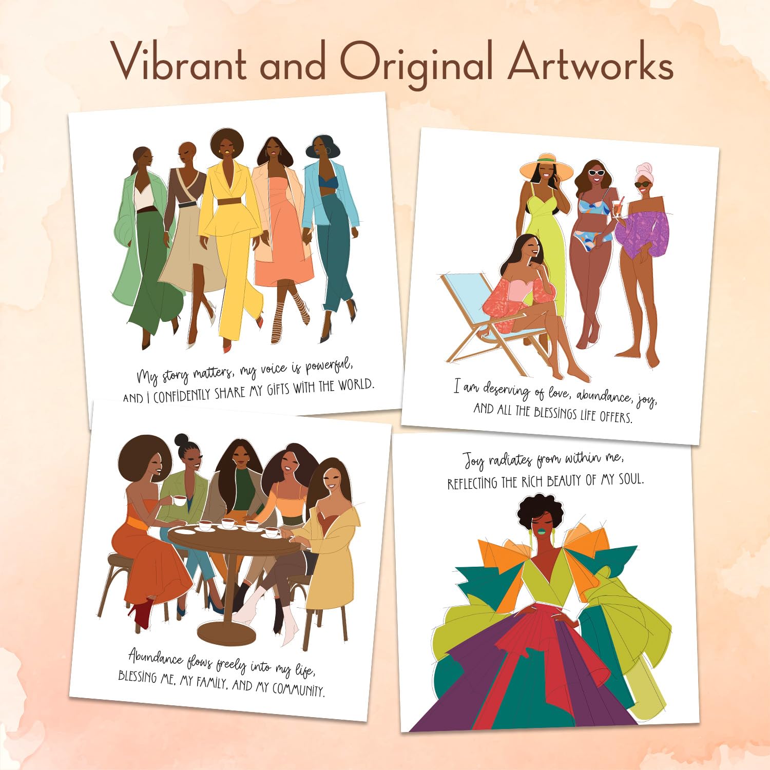 African American Expressions Calendarios de pared 2026 – Calendarios mensuales que celebran la cultura negra y la historia – Calendario colgante de 12 x 12 pulgadas – 16 meses (mujeres fenomenales)