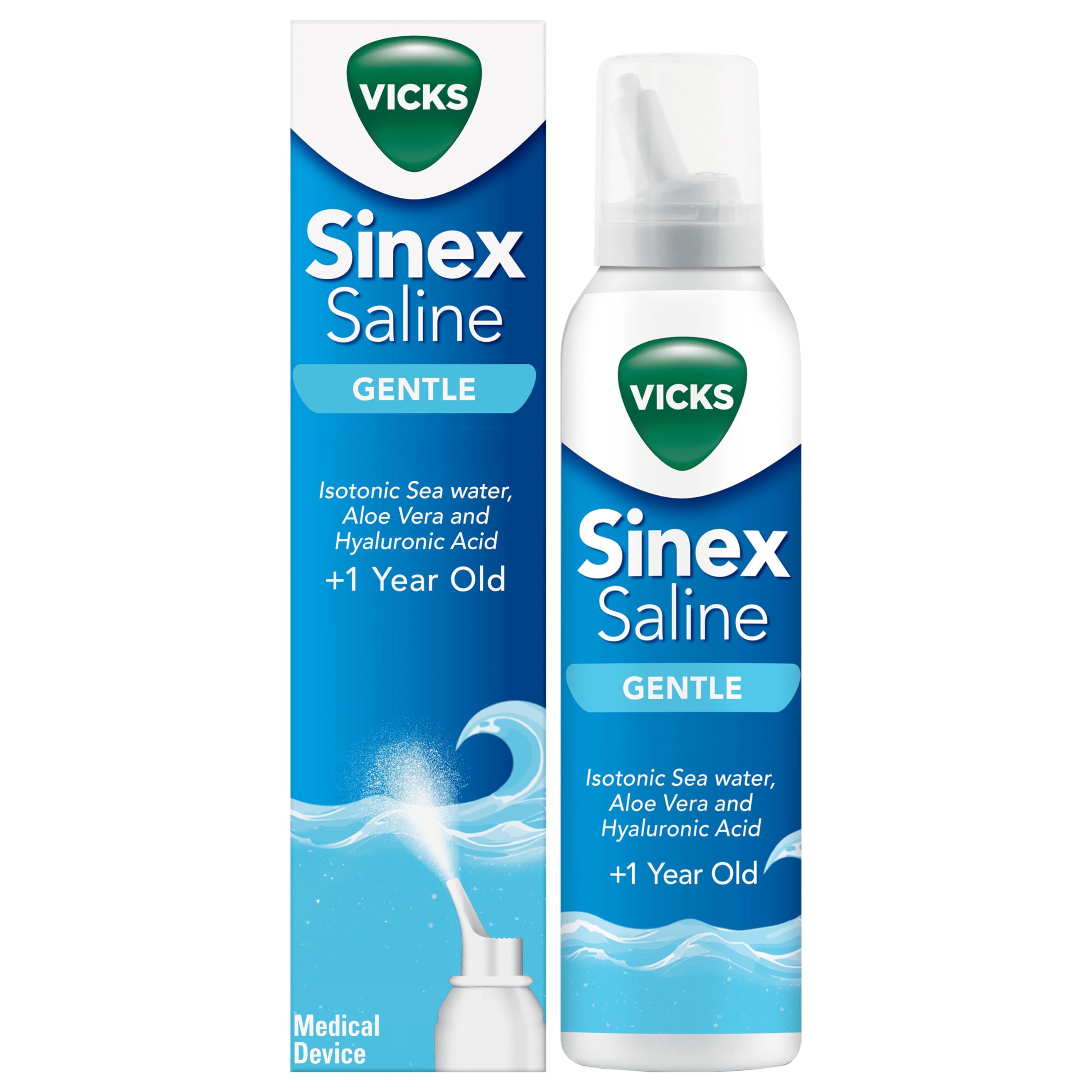Vicks Saline Gentle 120 Ml