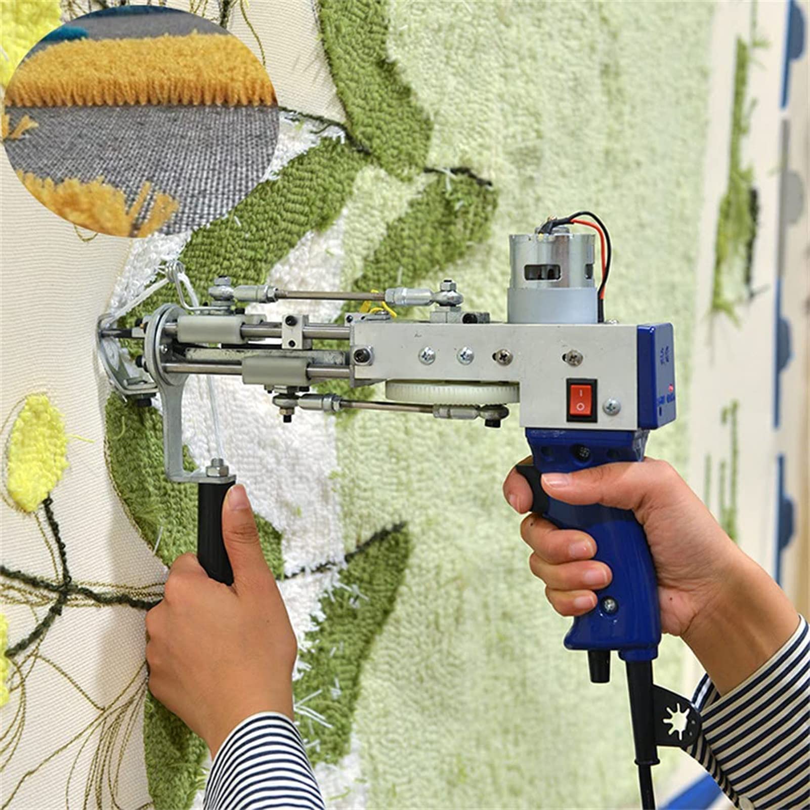 タフティングガン、ハンドメイド、カーペット刺繍 楽天市場】タフティングガン 刺繍ミシン ラグ 編み機 カーペット