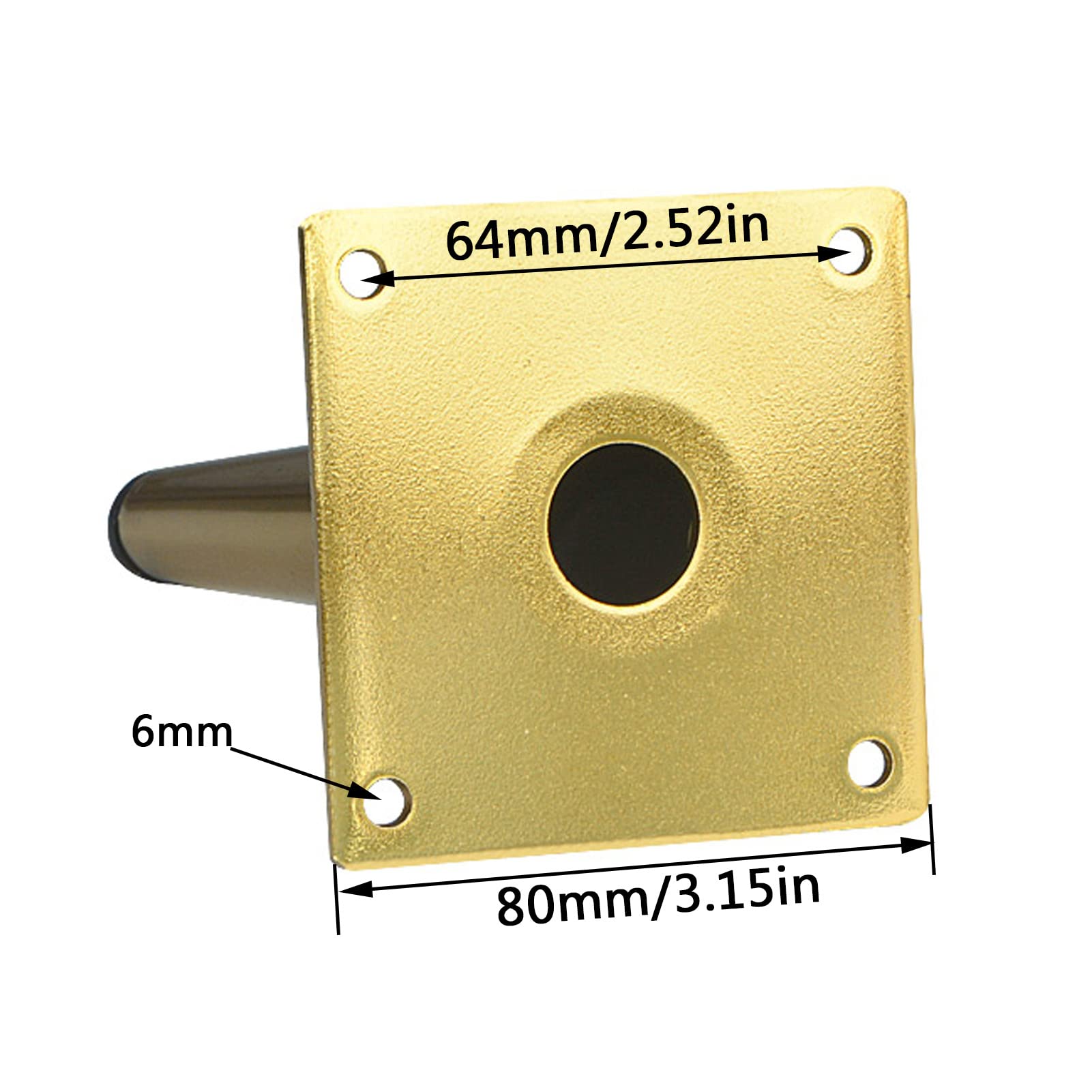 möbelfüße Sofa füße Schreibtisch füße Set mit 4 geraden Möbelbeinen aus Metall, konische TV-Schrankfüße, DIY-Ersatzteile für Sofa, Tisch, Couch, Schrank, Sessel, Ottomane (25 cm, Roségold) Se