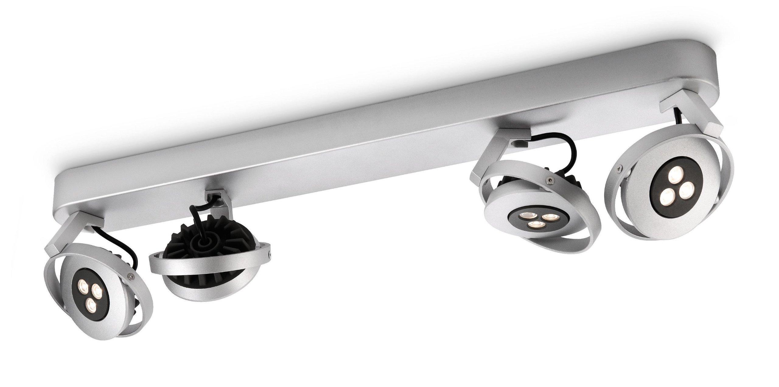 Philips Ledino 564243116 - LED Strip - 4 x 7.5 W Metallic