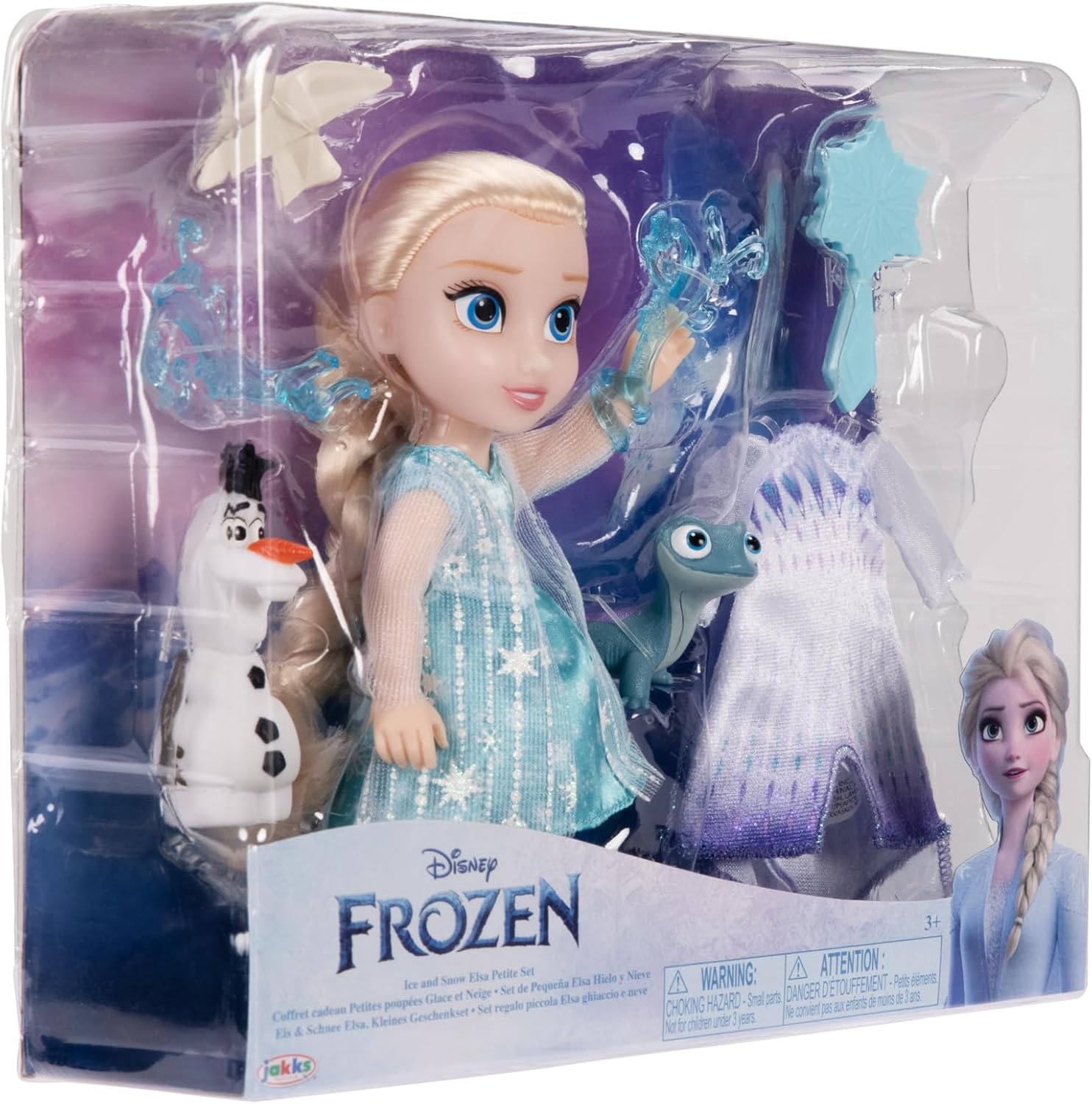 Disney Frozen Ice and Snow Elsa Petite Doll Set