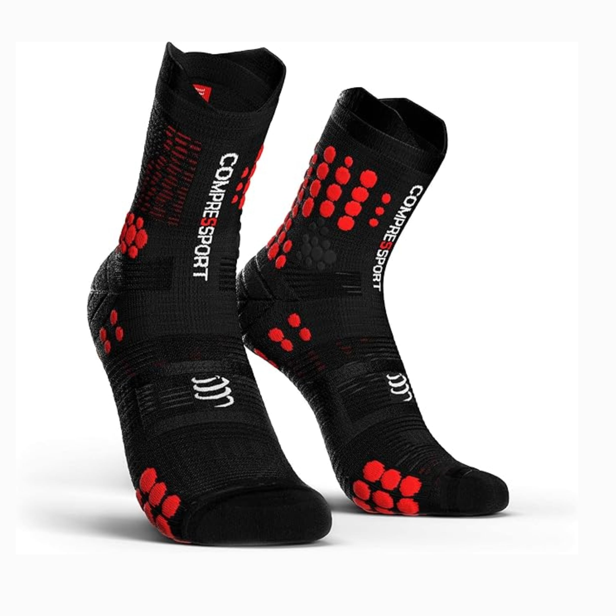 Compressport Trail Socks - Pro Racing Socks V3.0 Trail - Shock Absorption - Running - Foot Stability - Protection And Breathability - All-Terrain
