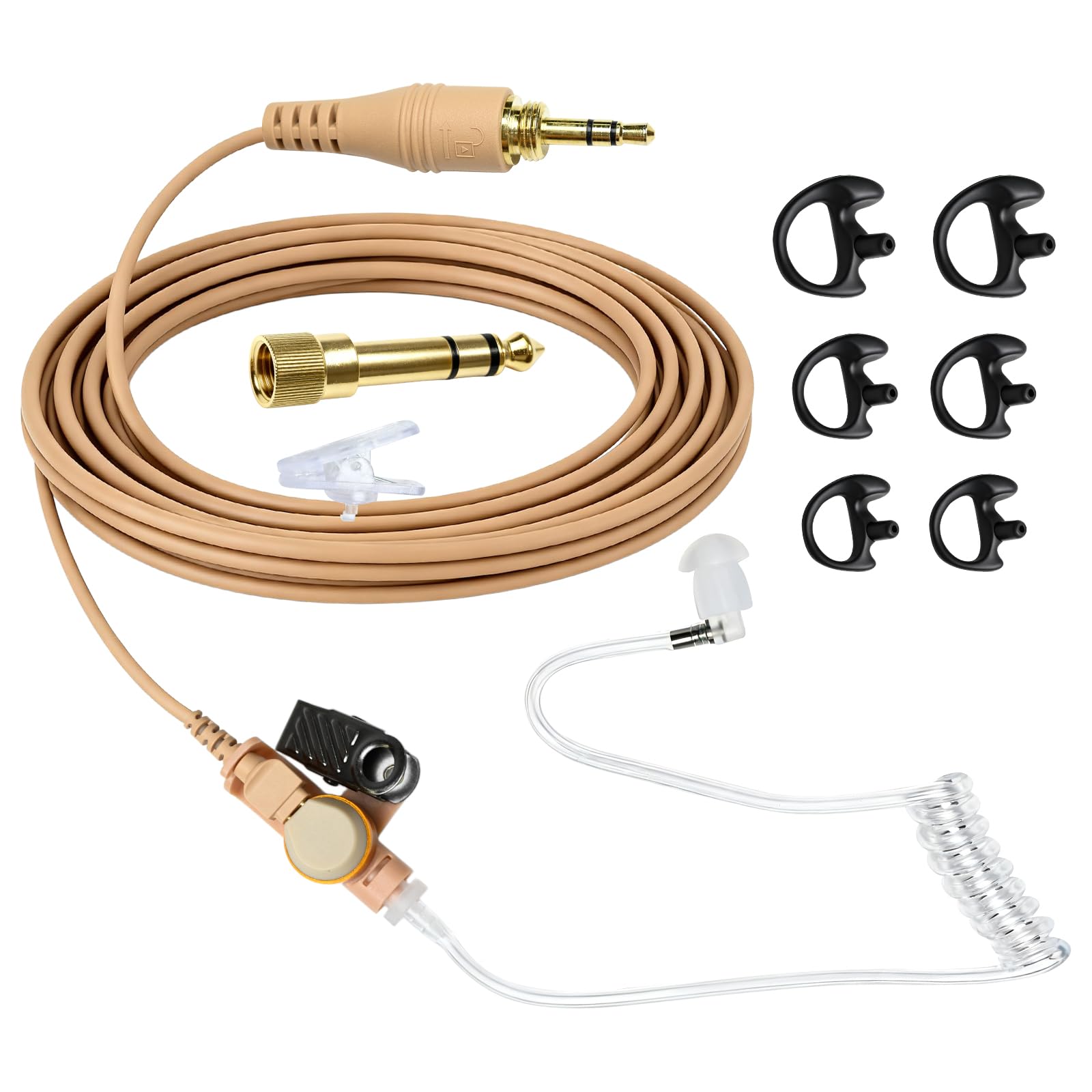 Amazon.com: In-Ear IFB Earpiece 3.5mm in Ear Piece Cable Universal