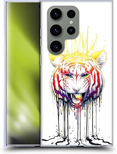 Miniatura 10 de Head Case Designs Officially Licensed Jonas JoJoesArt Jödicke Yin Yang Wolves Creatures Soft Gel Case Compatible with Samsung Galaxy S24 Ultra 5G