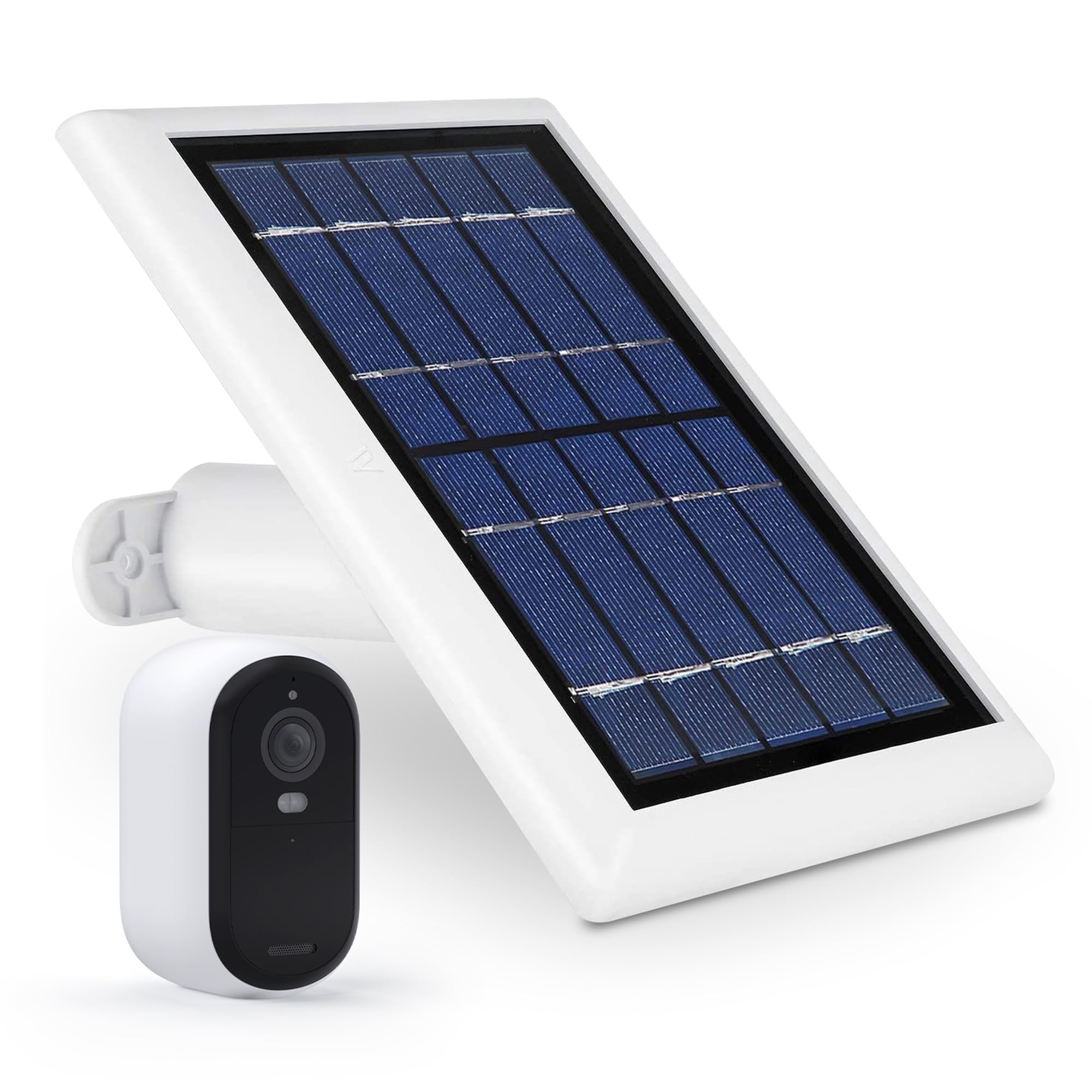 Wasserstein Solar Panel Compatible with Arlo Essential 2K Outdoor Security Camera (2nd Gen) / XL (2nd Gen) & Essential Spotlight (Camera NOT Included)