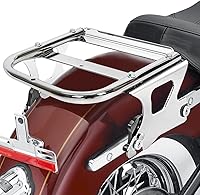 Vista 2 de Dasen Portaequipajes de Montaje para Dos Bolsos con Kit de Hardware de Conexión de Desenganche Rápido Compatible con Harley Touring Road Glide