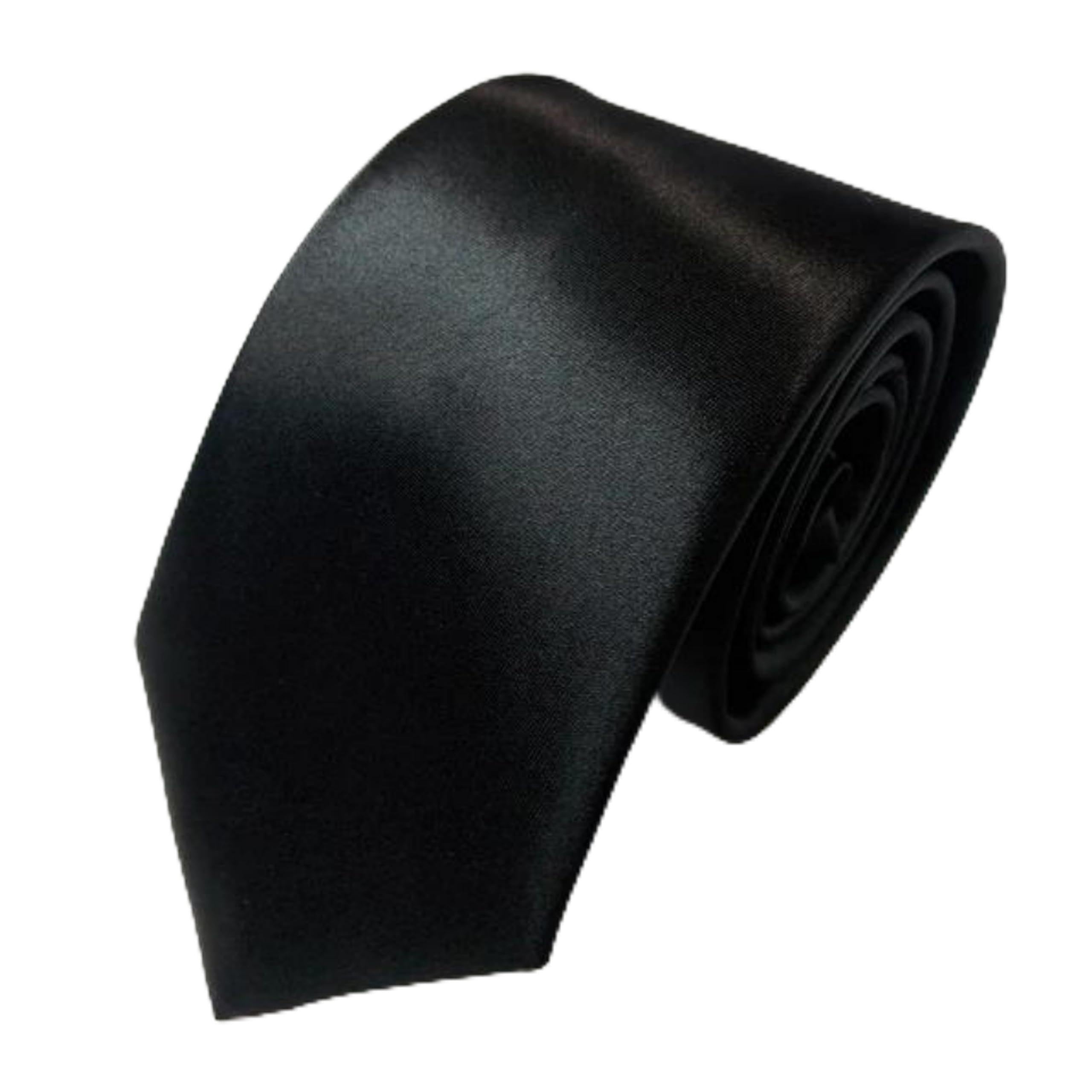 Men’s Slim Necktie with Satin Finish | Formal Wear Tie for Office & Events-image-2