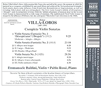 Vista 2 de Villa-Lobos Complete Violin Sonatas