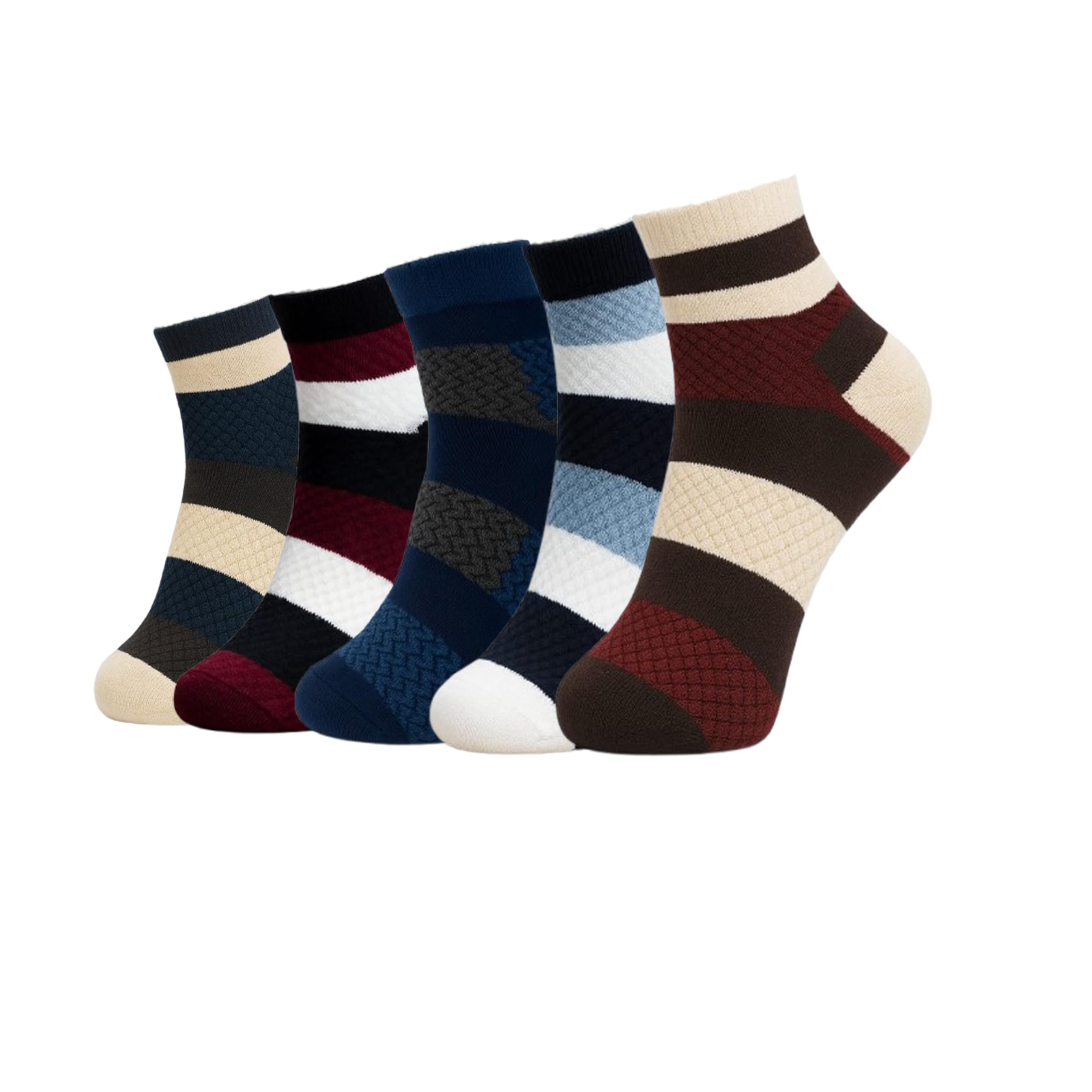 blüte Blute Socks for Men & Women Solid Ankle Length Cotton Socks, Free Size, (Multicoloured) | Yoga Sock's for Men & Women | Non Slip Grip Yoga sock's for Women & Men (pack of 1)-picture-35