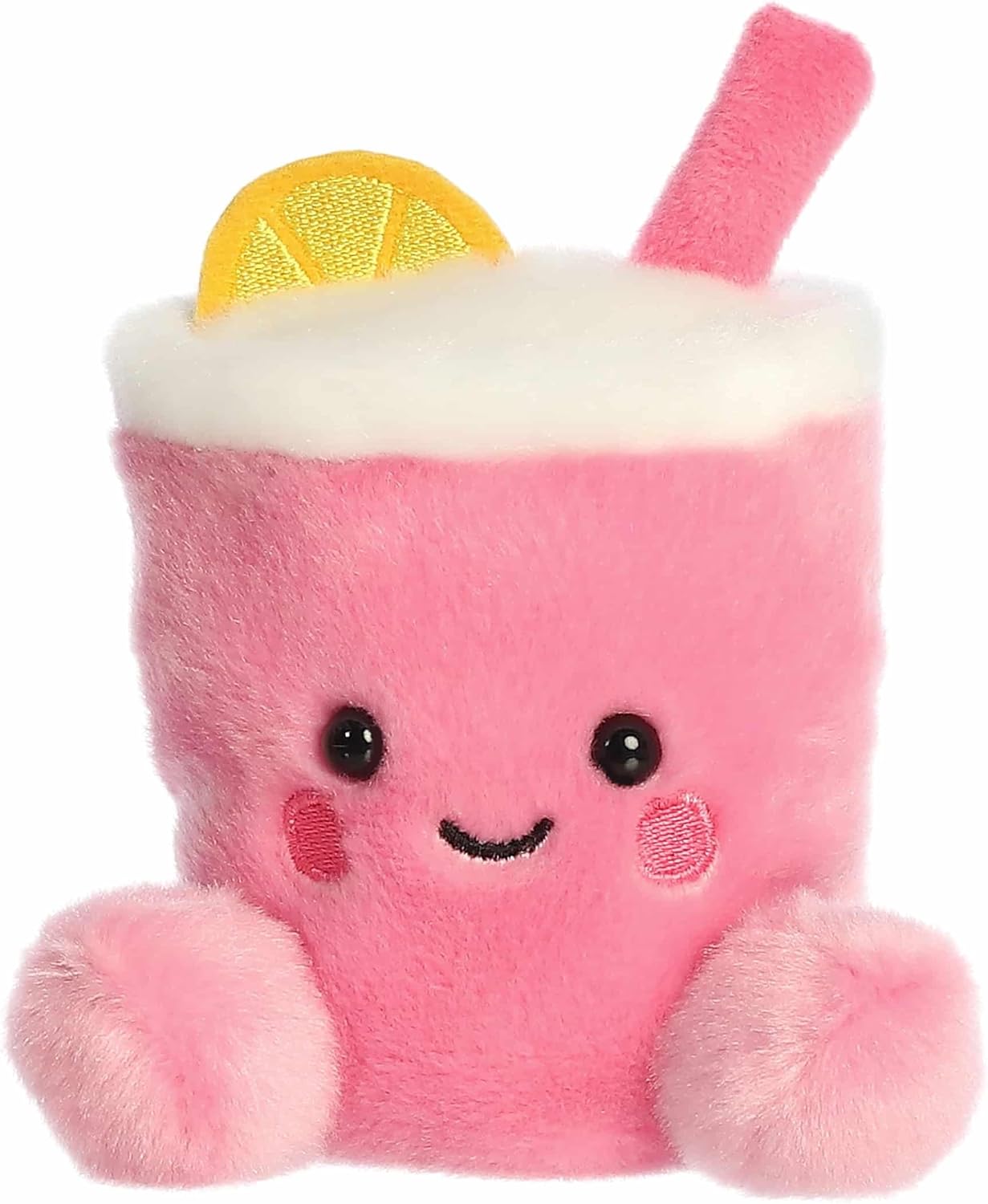 Aurora® Adorable Palm Pals™ Zelie Pink Lemonade™ Stuffed Animal - Fun Collectible Plush for Kids and Adult Collectors - Perfect for Decorating Rooms and Birthday Gifts - 5 Inches