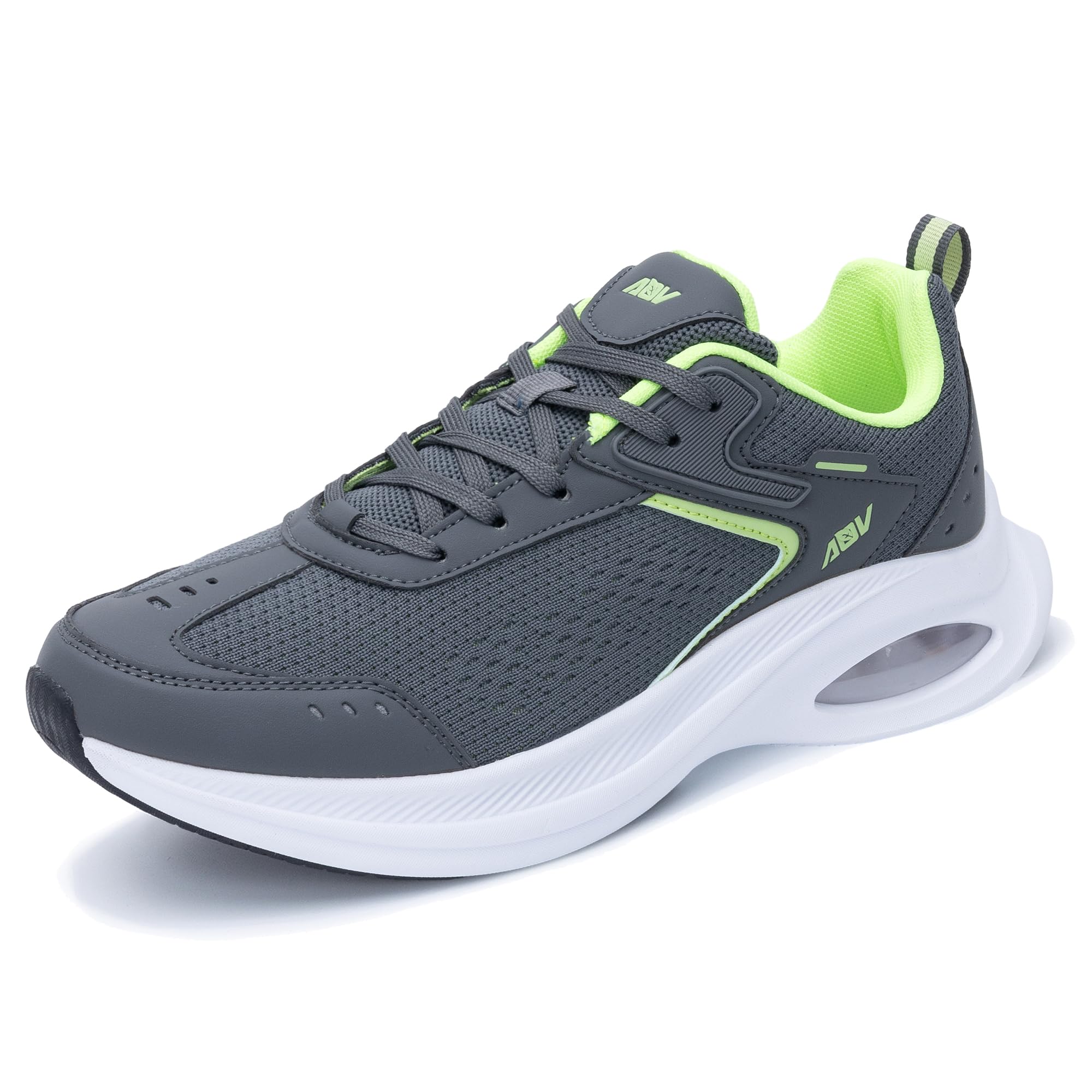 AOVMens Walking Shoes with Arch Support Air Athletic Running Shoes Plantar Fasciitis Tennis Sneakers
