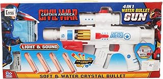 لعبة مسدس فوم - مسدس فوم آمن وممتع للأطفال - يتضمن سهام فوم ناعمة للتدريب على الهدف ولعب الحركة - للألعاب الخارجية والمرح النشط - متعددة الألوان