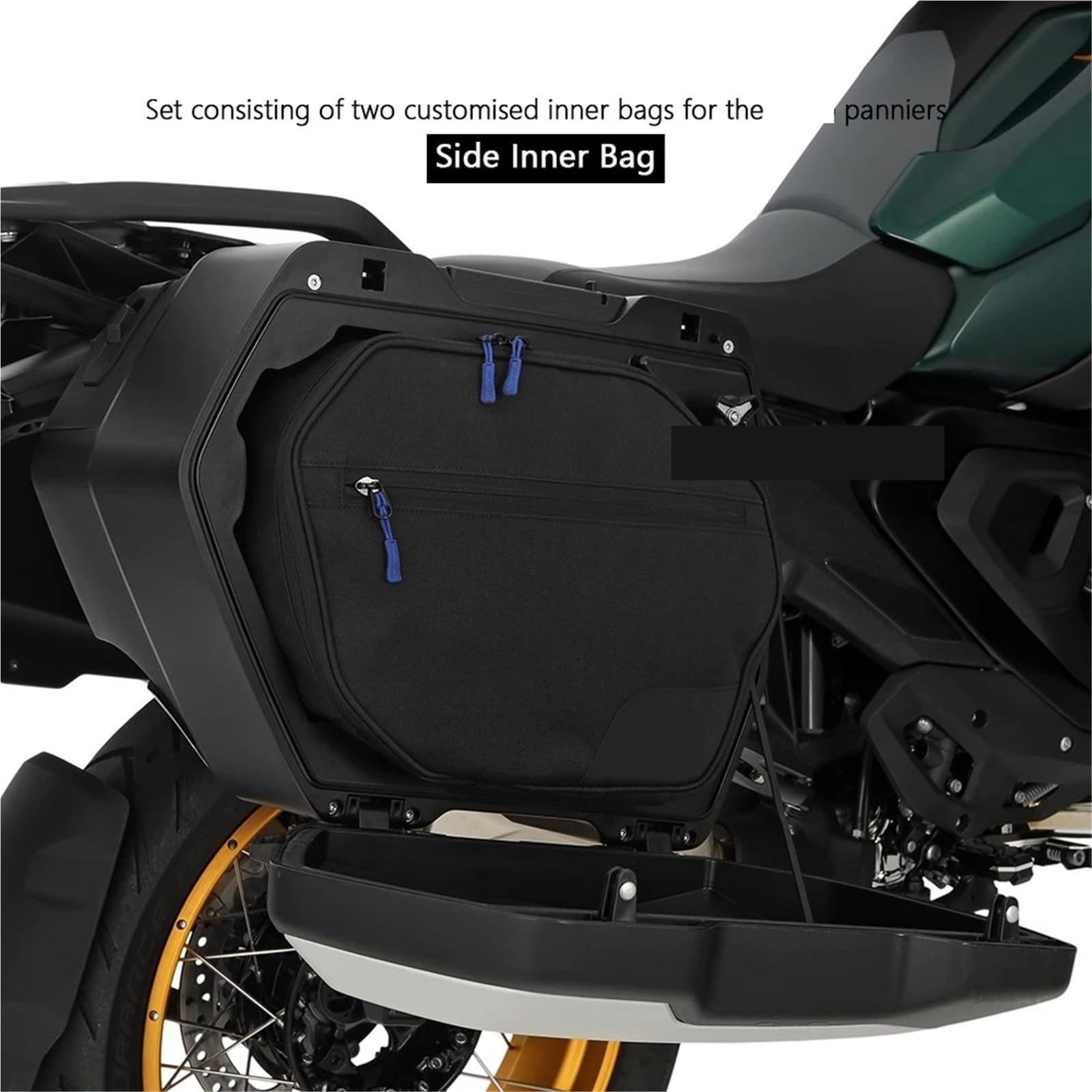 Borsa Moto Per BMW R1300GS R1300 R 1300 GS 1300GS Moto Bagagli Borsa Interna Espandibile Case Pannier Bisaccia Borse Attrezzi Valigie Laterali Motos(Set Bag)