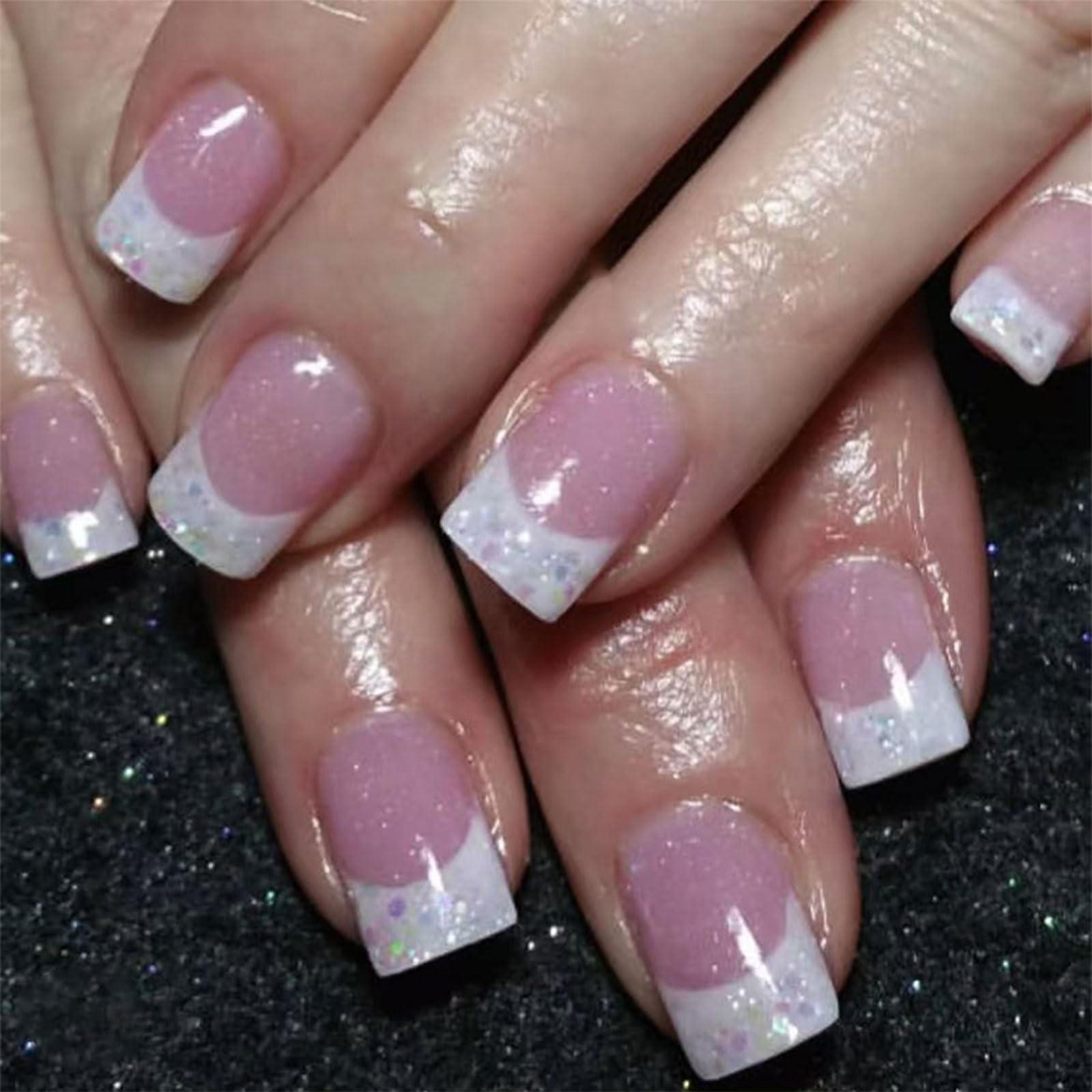 Professionale Piazza Bara Press On Nails 24 Pezzi Set Unghie Finte Stick On Unghie Artificiali Unghie Artifici