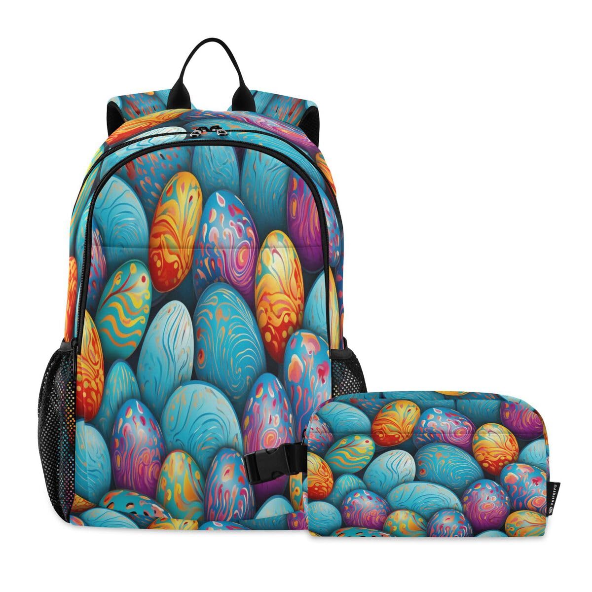Sac à dos de Pâques œuf de peinture pour les sorties en famille et l'école