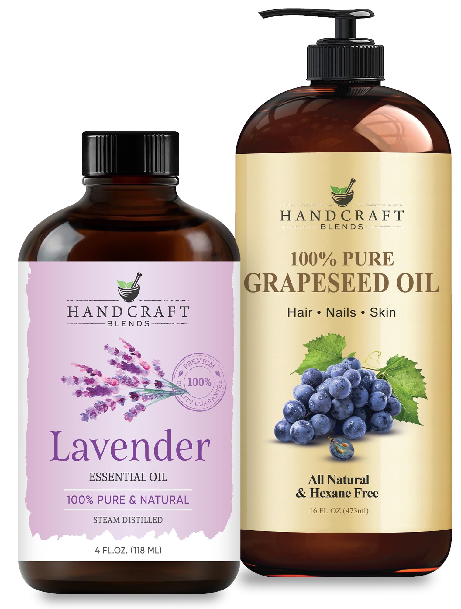 Grapeseed Oil 6本セット Amazon.com: Handcraft Blends Lightweight Relax Set: Grapeseed Oil