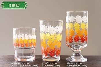 Amazon｜東洋佐々木ガラス グラス 復刻! 昭和のプリントグラス