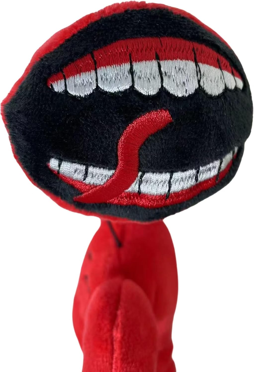 2PCS Siren Head Plush Toys Limbs Movable Double-Head Horror Plush Toys Cartoon Cat Cartoon Dog Halloween Christmas Horror for Home Party Gift Birthday Gift (Black&Red)