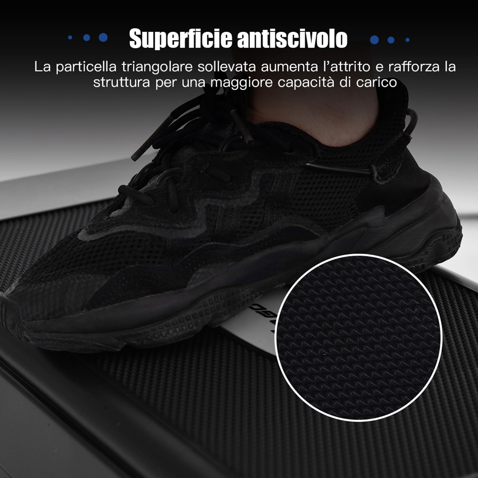 COSTWAY Step da Aerobica Fitness con Altezza Regolabile 12/17/22cm, Capacità Max 150 kg Grigio