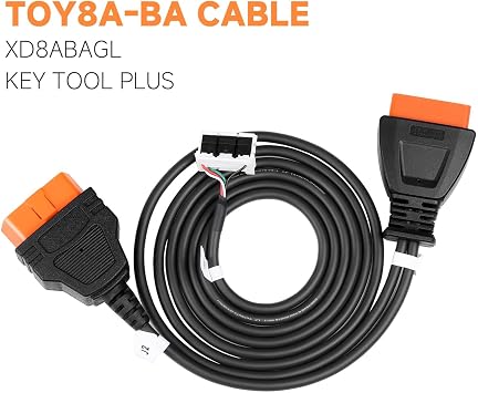 VVDI Toy-BA Cable for Toyota BA Adapter XD8ABAGL Used for Key Tool Max Pro